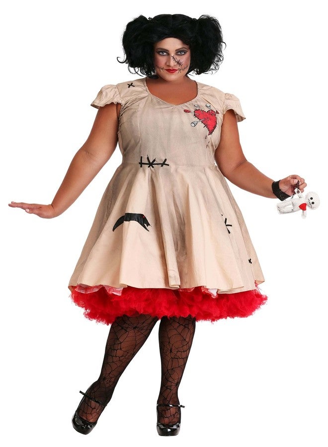 Seeing Red Voodoo Magic Size XS Includes Dress, Doll - Image 1
